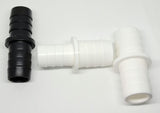 ShieldUp Washing Machine Dishwasher Appliance Outlet Hose Connectors x 3 - 17mmx17mm - 17mmx22mm - 22mmx22mm, Colour may vary