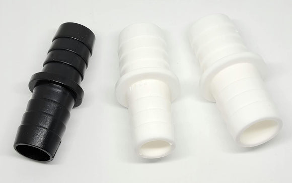 ShieldUp Washing Machine Dishwasher Appliance Outlet Hose Connectors x 3 - 17mmx17mm - 17mmx22mm - 22mmx22mm, Colour may vary