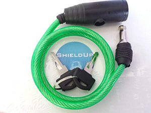 ShieldUp Bike Lock with 2 Keys | 600mm Long | 6mm Diameter